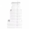 vidaXL Ensemble de serviettes de qualit&eacute; sup&eacute;rieure SOLUND 12pcs blanc