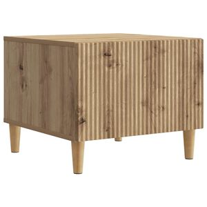 vidaXL Table basse Ch&ecirc;ne artisanal 49 x 50 x 40 cm Bois d'ing&eacute;nierie