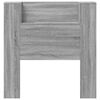 vidaXL T&ecirc;te de lit Gris Sonoma 100 x 16,5 x 103,5 cm Bois d'ing&eacute;nierie