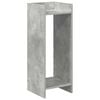 vidaXL Support de Plante Gris b&eacute;ton 30 x 30 x 80 cm Bois d'ing&eacute;nierie