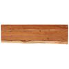 vidaXL Dessus de table 120x40x2,5 cm rectangulaire bois massif acacia