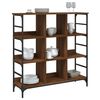 vidaXL Buffet chêne marron 102x32x103,5 cm bois d'ingénierie