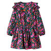 vidaXL Robe pour enfants &agrave; manches longues rose vif 92