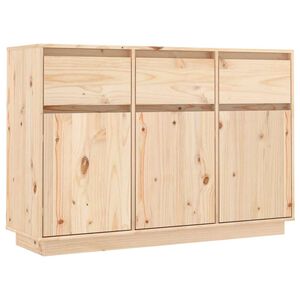 vidaXL Buffet 111x36x75 cm Bois massif de pin