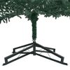 vidaXL Sapin de Noël artificiel avec support vert 500 cm PVC