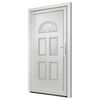 vidaXL Porte d'entr&eacute;e blanc 88x208 cm PVC