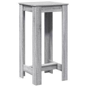 vidaXL Table de bar sonoma gris 51x50x103,5 cm bois d'ing&eacute;nierie