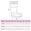 vidaXL Bottes de pluie noir taille 43 PVC