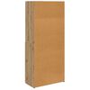 vidaXL Haut Armoire Ch&ecirc;ne artisanal 80 x 42,5 x 185 cm