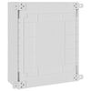 vidaXL Cabinet de Contr&ocirc;le Gris 50 x 23 x 60 cm Plastic ABS