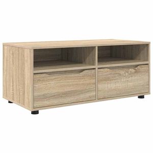 vidaXL Meuble TV 100 x 48 x 43 cm Ch&ecirc;ne Sonoma Bois d'ing&eacute;nierie