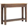 vidaXL Table console Bois massif Vintage 118 x 30 x 80 cm