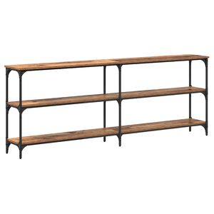 vidaXL Table console Bois Ancien 200 x 29 x 75 cm