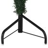 vidaXL Arbre de No&euml;l artificiel d'angle Vert 120 cm PVC et m&eacute;tal