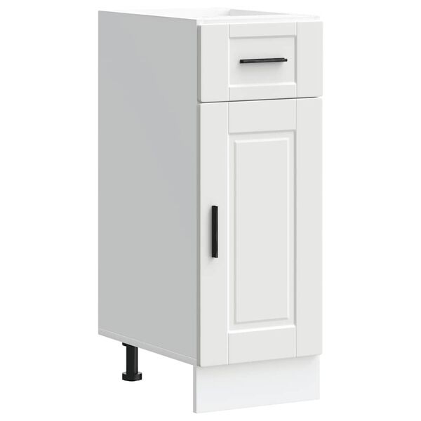 vidaXL Armoire de cuisine Porto blanc bois d'ingénierie