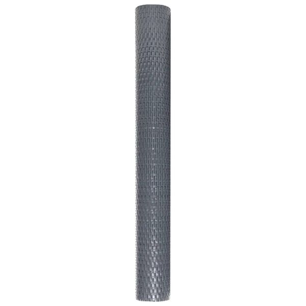 vidaXL Paravent de balcon anthracite 500x100 cm r&eacute;sine tress&eacute;e