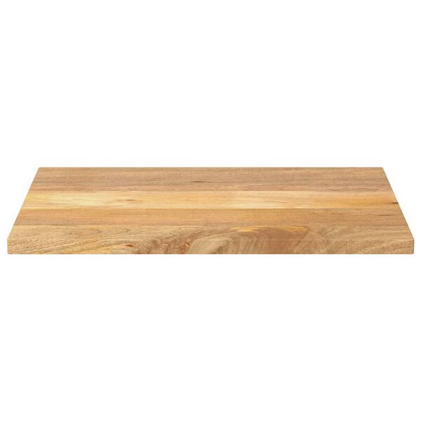 vidaXL Dessus de table 90x70x2,5 cm rectangulaire bois massif manguier