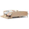 vidaXL Cadre de lit sans matelas 180x200 cm bois massif de pin