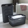 Curver Panier &agrave; linge Style 45 L Anthracite