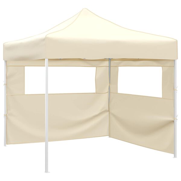 vidaXL Tente de f&ecirc;te Cr&egrave;me 291 x 291 x 315 cm Tissu Oxford