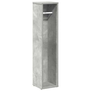 vidaXL Meuble de salle de bain avec porte-rouleau gris b&eacute;ton