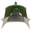 vidaXL Tente tipi avec toit avec stockage Vert 720 x 465 x 295 cm