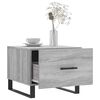 vidaXL Table basse Sonoma gris 50x50x40 cm Bois d'ing&eacute;nierie