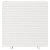 vidaXL Jardini&egrave;re blanc 70x40x72 cm bois de pin massif