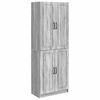 vidaXL Ensemble de Meubles 2 pc Bois d'ing&eacute;nierie