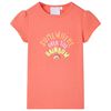 T-shirt pour enfants corail 116
