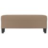 vidaXL Banc Cappuccino 100x35x41 cm Similicuir