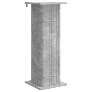 vidaXL Support de Plante Gris b&eacute;ton 30,5 x 30 x 80,5 cm
