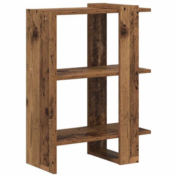 vidaXL &Eacute;tag&egrave;re Bois ancien 52 x 25 x 71,5 cm Bois d'ing&eacute;nierie