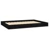 vidaXL Lit pour chien Noir 101,5x74x9 cm Bois de pin solide