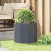 vidaXL Jardini&egrave;re Anthracite 60 x 60 x 50 cm Acier