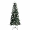 vidaXL Sapin de No&euml;l artificiel Vert 180 cm PVC, plastique et acier