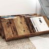 vidaXL &Eacute;tag&egrave;re &agrave; magazines avec &eacute;tag&egrave;re Bois ancien 90 x 53 x 28,5 cm