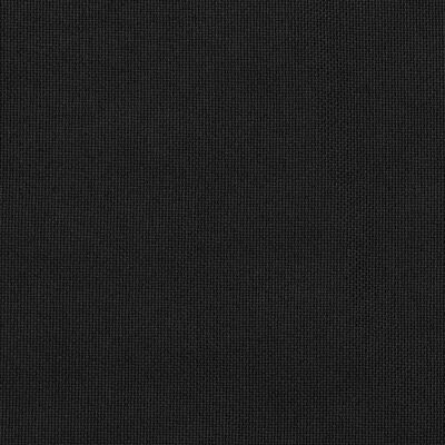 vidaXL Rideaux occultants aspect lin avec crochets 2pcs Noir 140x245cm