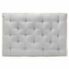 vidaXL Coussin de canap&eacute; palette Gris 120x80x10 cm