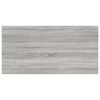 vidaXL Étagères murales 4 pcs sonoma gris 60x30x1,5 cm bois ingénierie