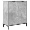 vidaXL Buffet Gris b&eacute;ton 69,5 x 33 x 82 cm Bois d'ing&eacute;nierie