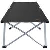 vidaXL Lit de camping pliant Noir 194 x 62,5 x 42,5 cm Oxford et acier