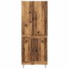 vidaXL Haut Armoire 2 pcs Bois ancien Bois d'ing&eacute;nierie