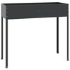 vidaXL Jardini&egrave;re Anthracite 100,5x40,5x90 cm Acier galvanis&eacute;