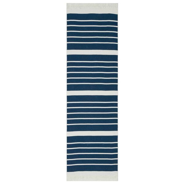 vidaXL Tapis Marine 80x300 cm Coton