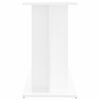vidaXL Support pour aquarium blanc 80x35x60 cm bois d'ing&eacute;nierie