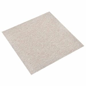 vidaXL Tapis 20 pcs Beige clair 50 x 50 cm 100% Polypropyl&egrave;ne