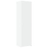 vidaXL Buffet haut blanc 50x42,5x185 cm bois d'ing&eacute;nierie