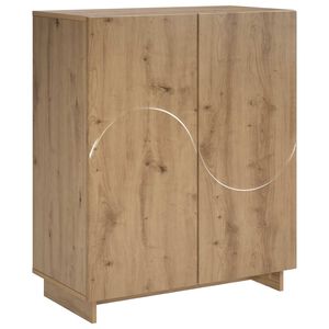 vidaXL Meuble &agrave; chaussures 73 x 38 x 87,5 cm Bois d'ing&eacute;nierie