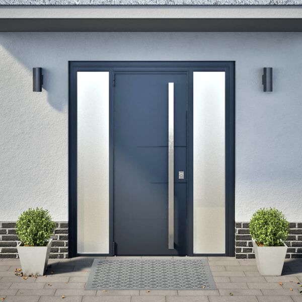 vidaXL Jardinières 2 pcs 30x30x30 cm acier inoxydable